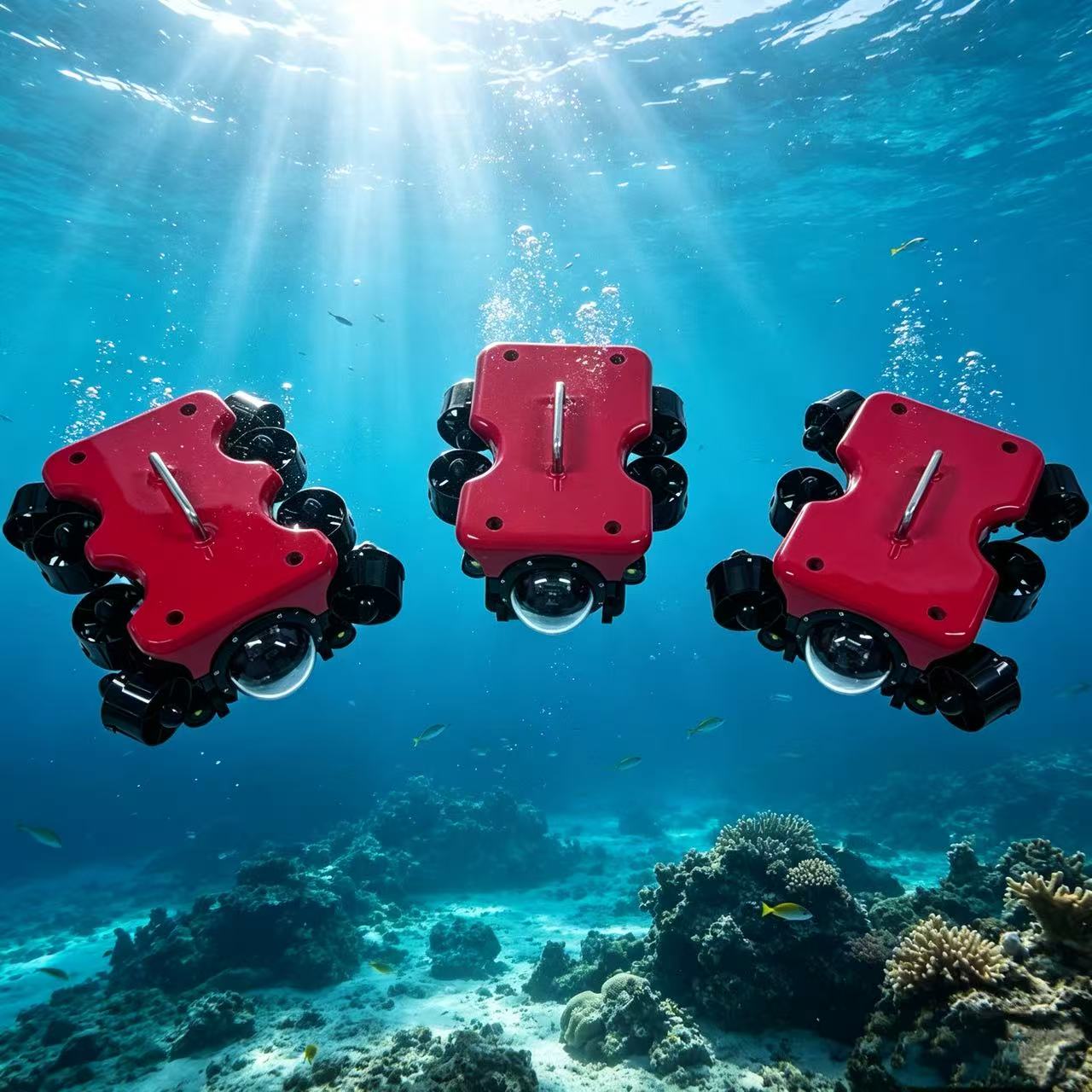 Underwater Inspection Camera 50M - FD-Mini-ROV, pojazd zdalnie sterowany, działający na