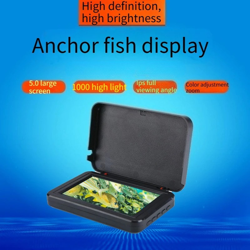 Underwater Fishing Camera 4K - Monitor IPS 4.3/5 cali, czytelny w