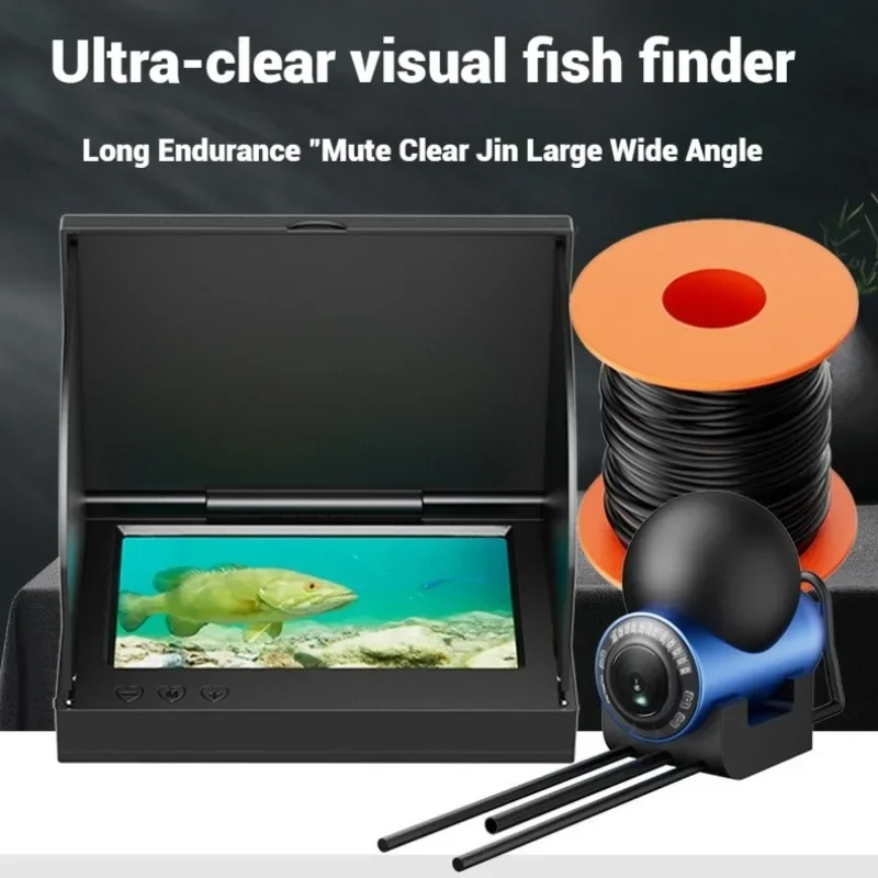 Underwater Fishing Camera 4K - Kamera podwodna do wędkowania z noktowizorem,