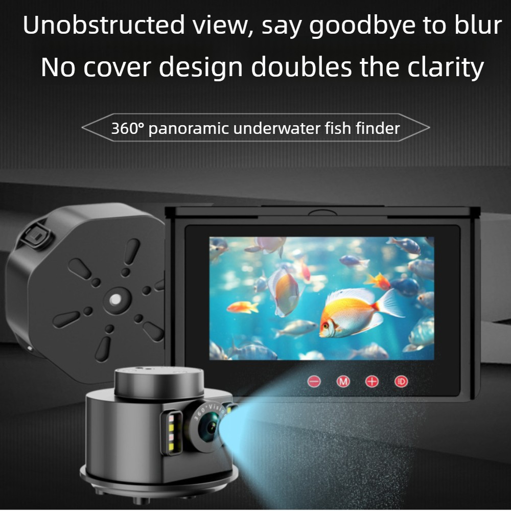 360 °   Bezkablowy, obrotowy s – Underwater Fishing Camera 4K recenzja i cena