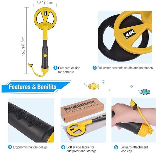MD790 W pełni wodoodporny wykr – Underwater Metal Detector Waterproof recenzja i cena