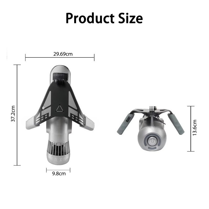 Skuter podwodny 600W IP68, wod – Underwater Scooter Sea Scooter recenzja i cena