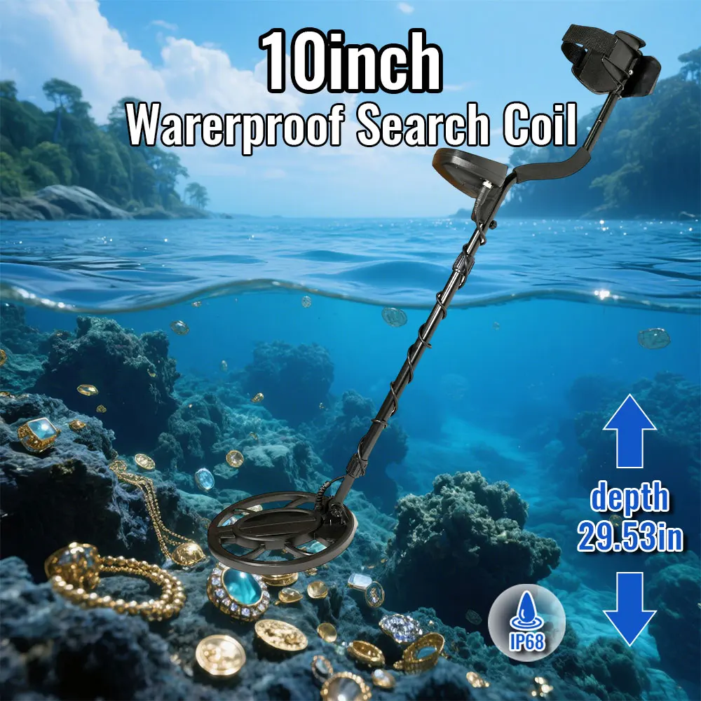 Profesjonalny wykrywacz metali – Underwater Metal Detector Waterproof recenzja i cena