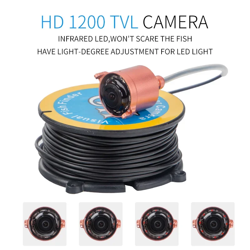 Szerokokątna kamera do wędkowa – Underwater Fishing Camera 4K recenzja i cena