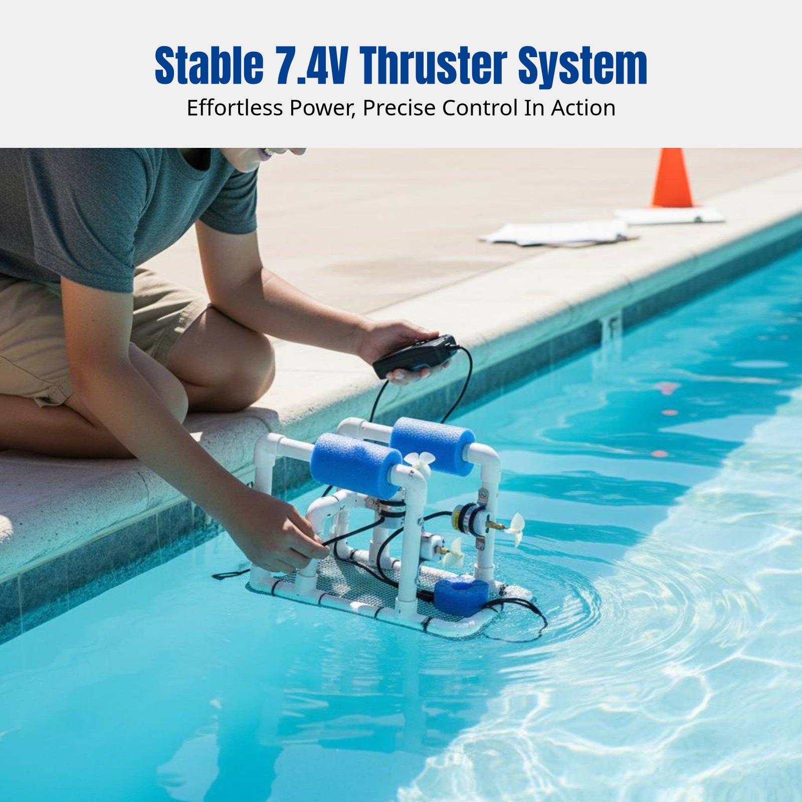 Podwodny robot ROV, edukacyjny – Rov Underwater Robot Thruster recenzja i cena
