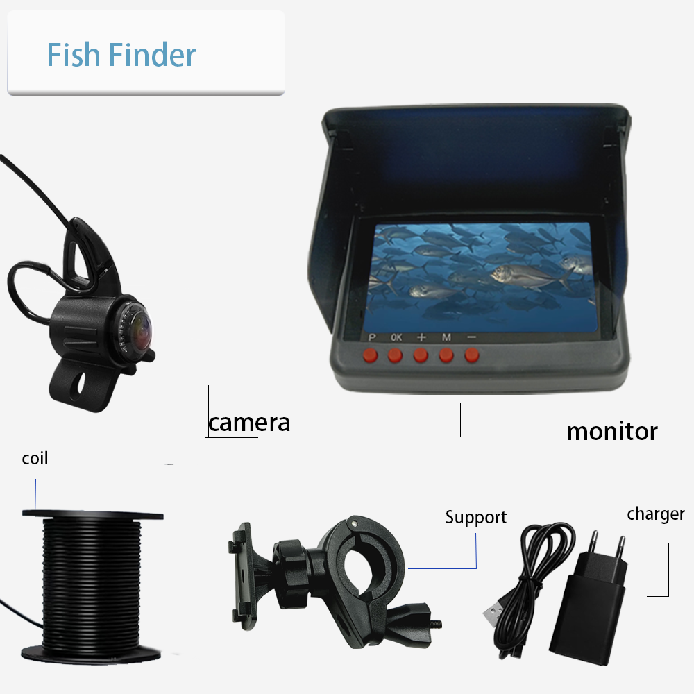 Kamera wędkarska podwodna 4K z – Underwater Fishing Camera 4K recenzja i cena