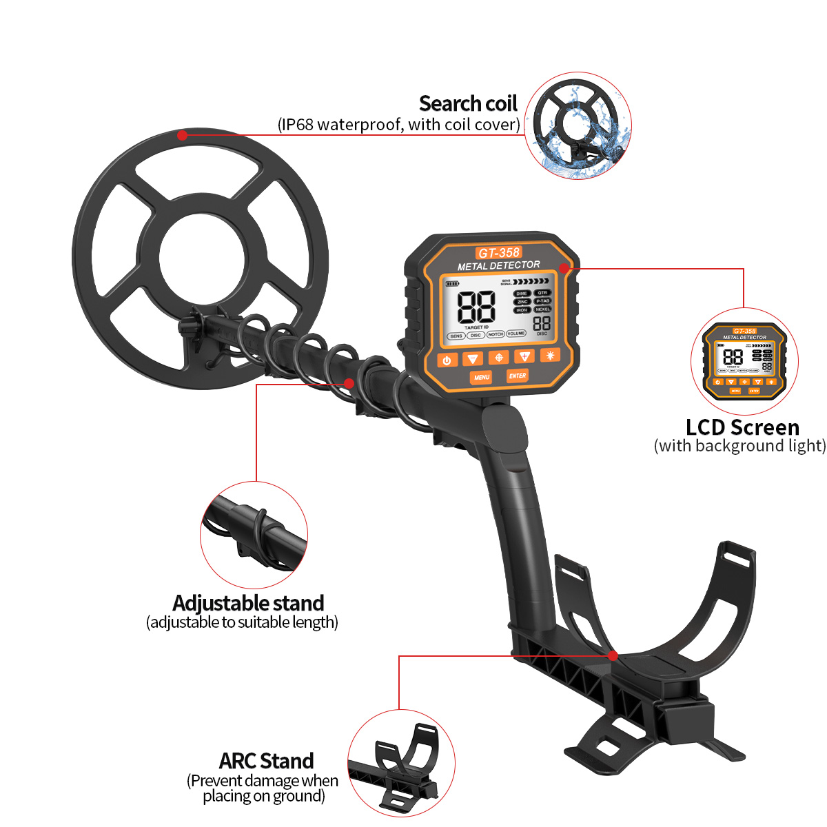 Wykrywacz Metali Treasure Hunt – Underwater Metal Detector Waterproof recenzja i cena