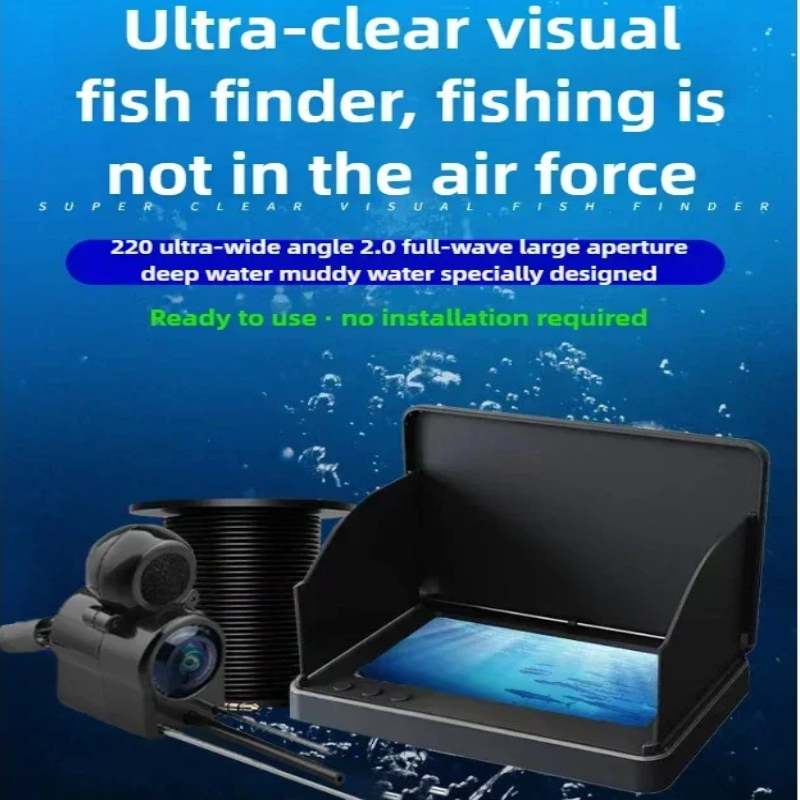 Podwodny wizualny wyświetlacz  – Underwater Fishing Camera 4K recenzja i cena