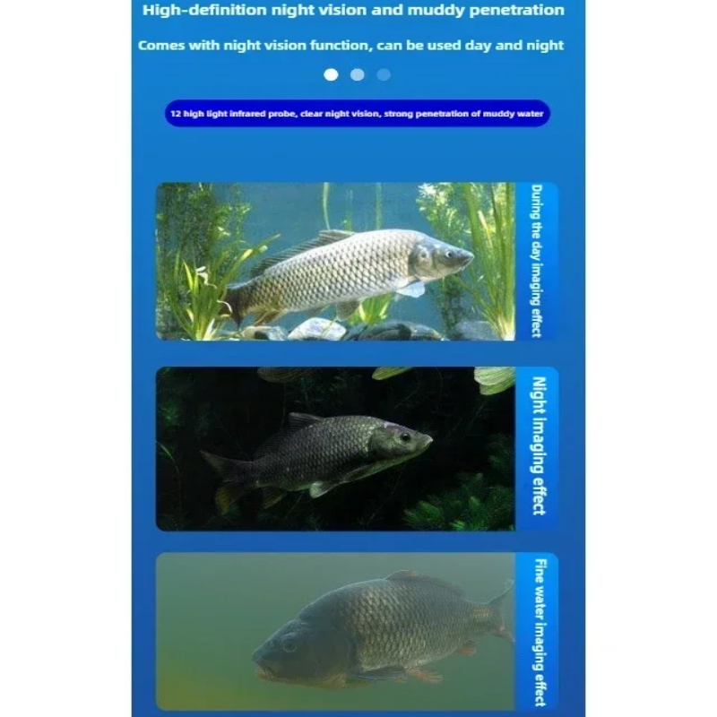 Podwodny wizualny wyświetlacz  – Underwater Fishing Camera 4K recenzja i cena