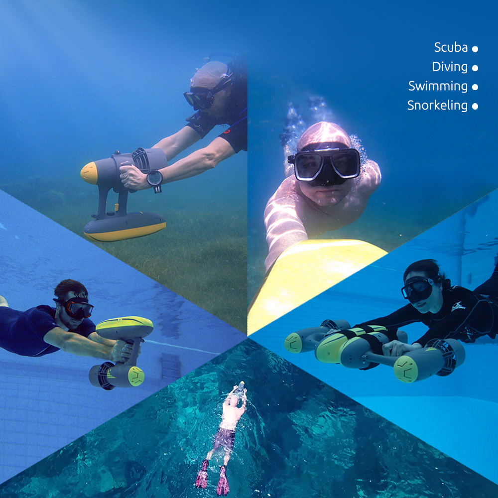 Skuter podwodny elektryczny 60 – Underwater Scooter Sea Scooter recenzja i cena